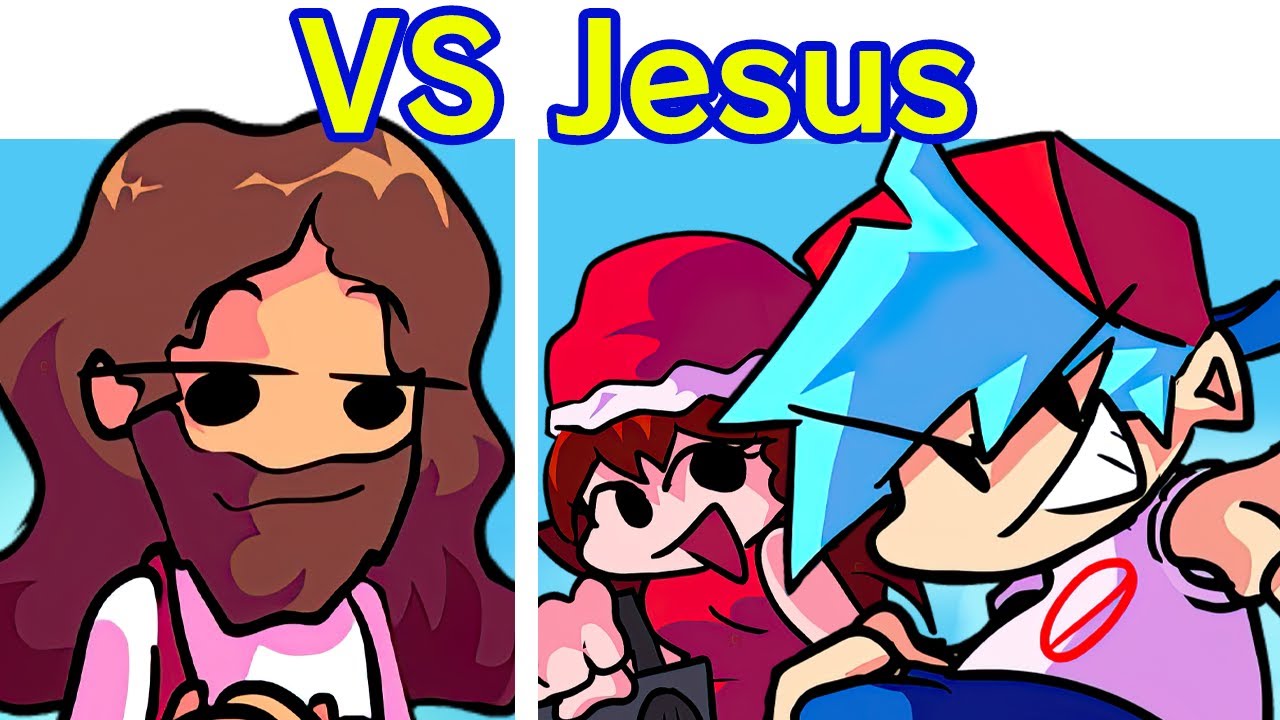 Friday Night Funkin' VS Jesus, God & Joseph | Funked Birth FULL WEEK + Cutscenes (FNF Mod/Hard)