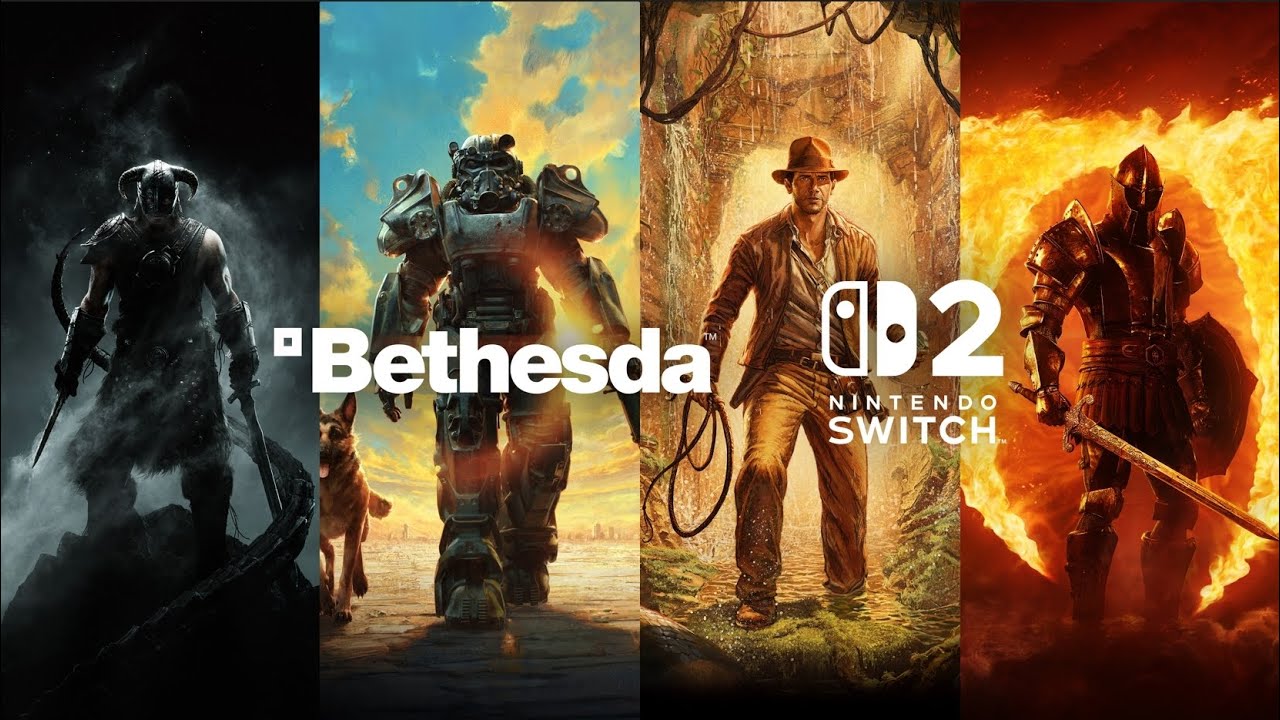 Bethesda x Nintendo Switch&trade; 2 - Tr&aacute;iler de presentaci&oacute;n - &iexcl;Oblivion, Fallout&nbsp;4 e Indiana Jones!