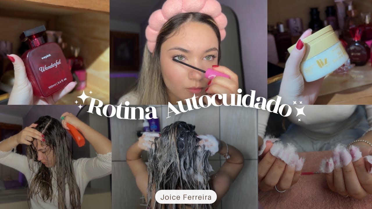 Rotina de autocuidado para GLOW UP em casa 🏡 cabelo, skin care e corpo.. 🎀✨🧖🏼‍♀️