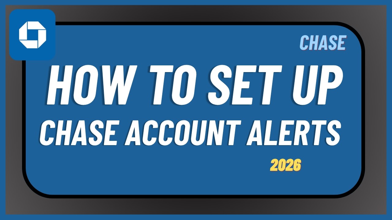 How to Set Up Chase Account Alerts 2026 !