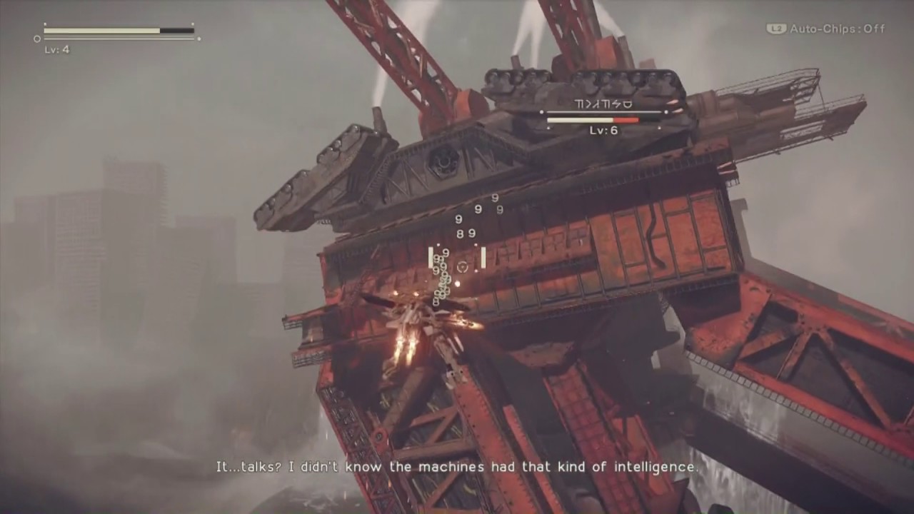NieR: Automata - First Boss Fight