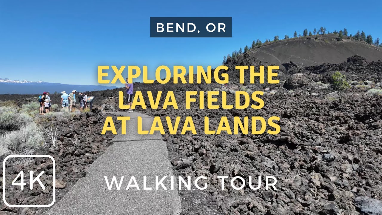 Walking Tour Exploring Lava Lands in Bend, OR