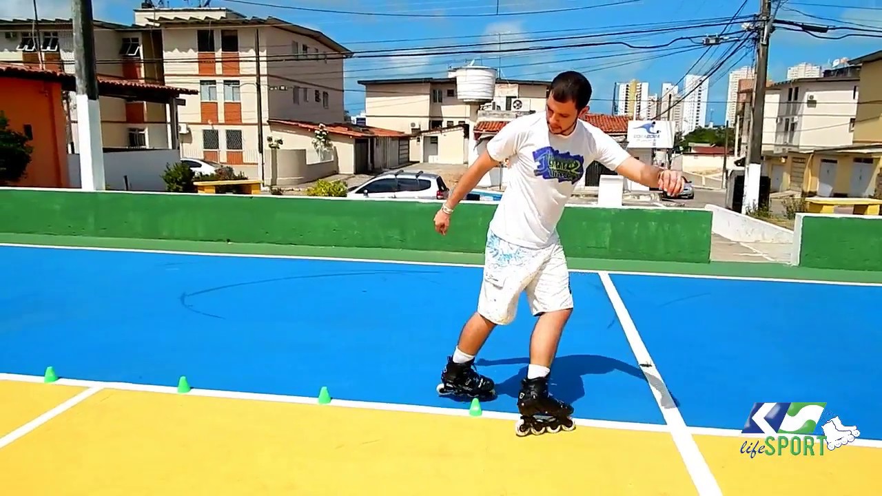 Patins Inline: Slalom iniciante II