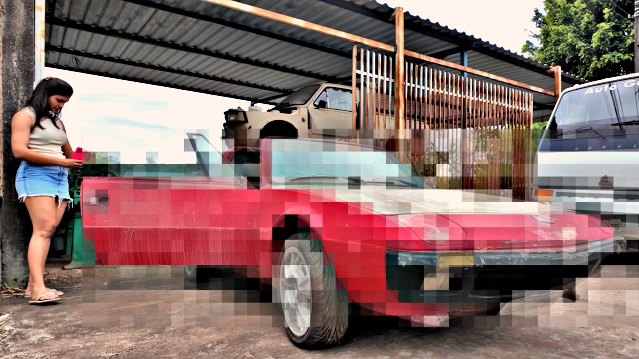Comprei um carro esportivo abandonado!
