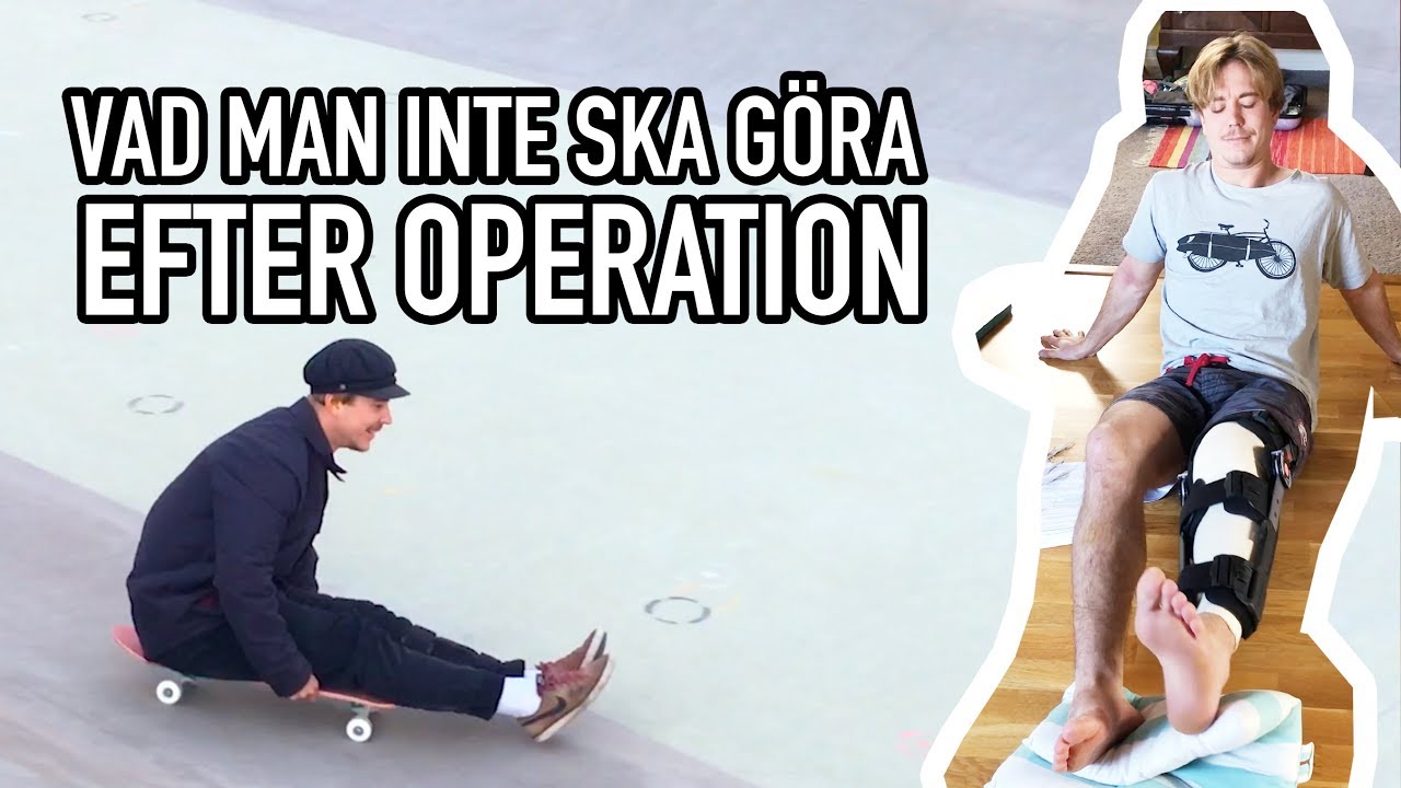 Vad kan/inte kan göra efter korsbandsoperation?