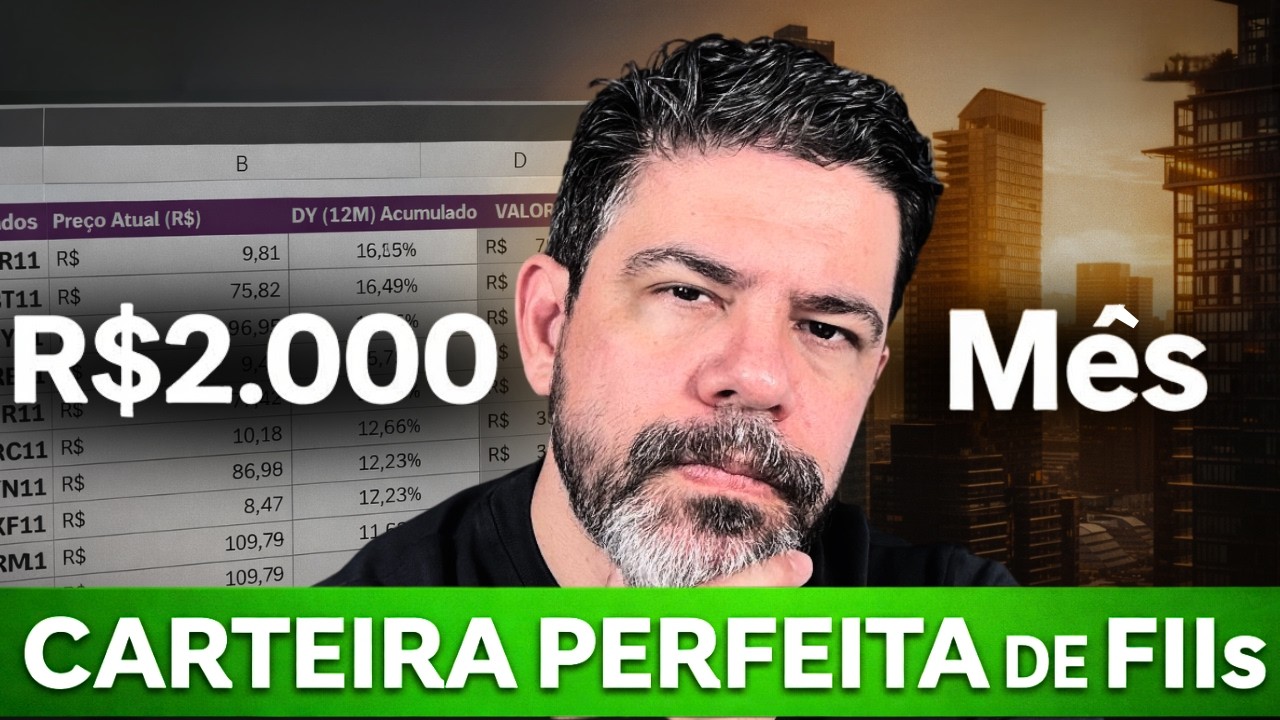 10 FIIs para gerar R$2.000/m&ecirc;s (CARTEIRA COMPLETA)