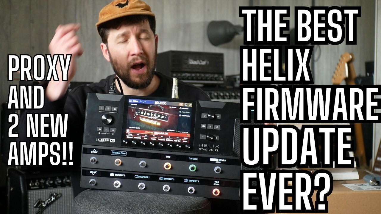 ЛУЧШЕЕ ОБНОВЛЕНИЕ HELIX ЗА ВСЮ ИСТОРИЮ?! Клонирование прокси и НОВЫЕ УСИЛИТЕЛИ. Прошивка 1.3 &ndash; эт...