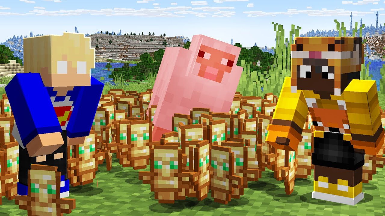 Minecraft mas os DROPS são ALEATÓRIOS e MULTIPLICADOS!!