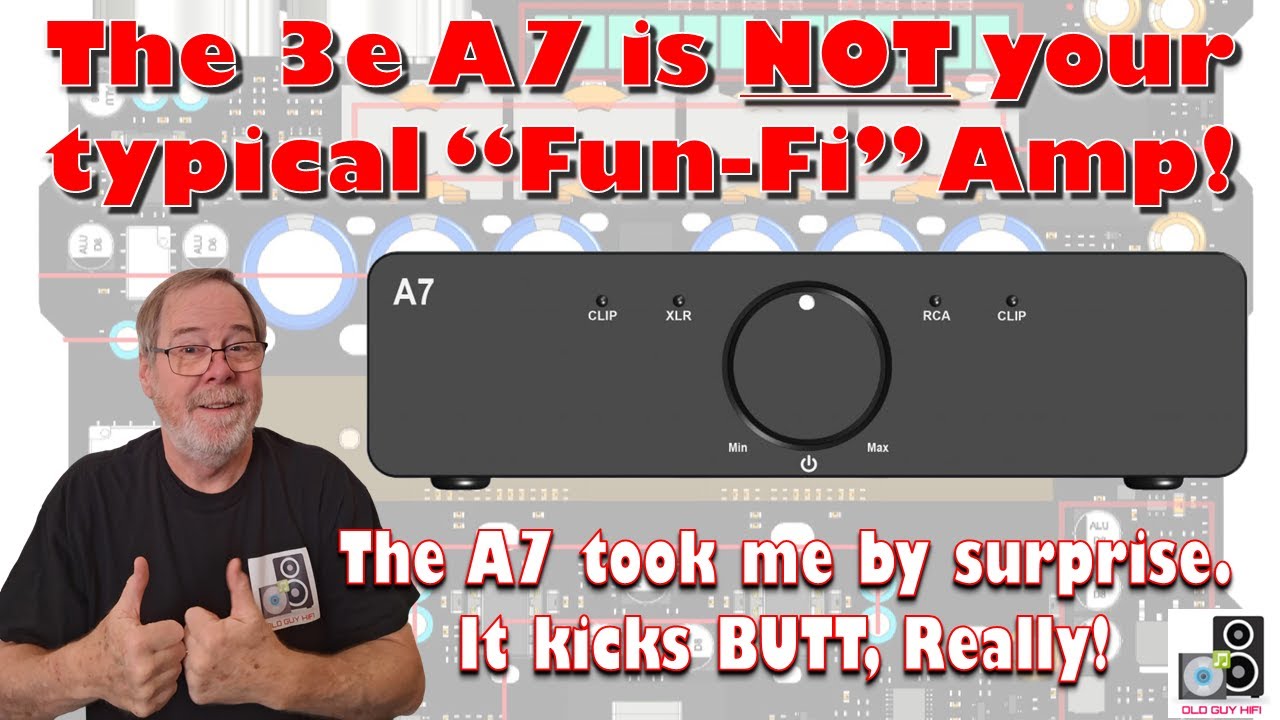 It is the BEST $300 amp there is! The 3e A7 is NOT your typical “Fun-Fi” Amp! It kicks BUTT, Really!