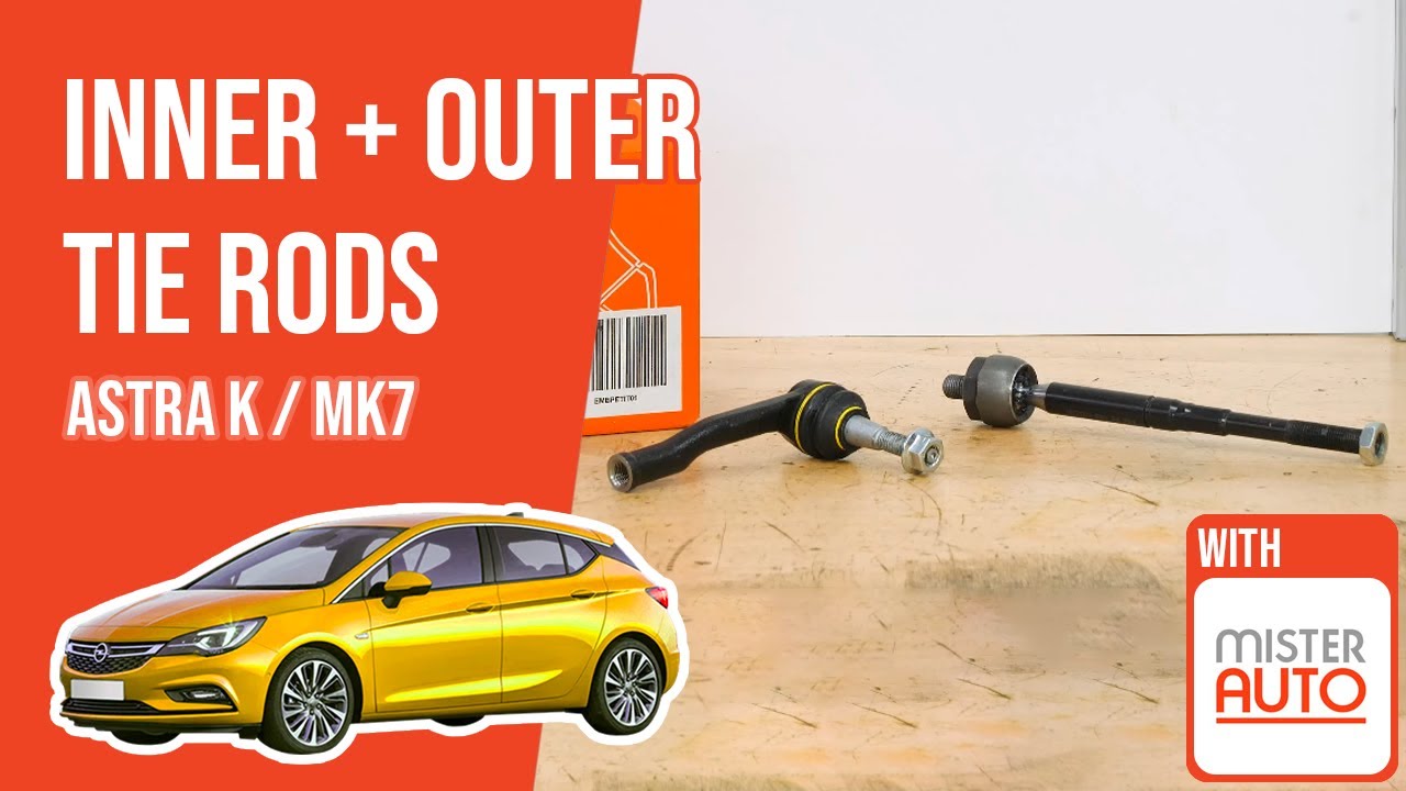 How to replace the inner and outer tie rod Astra mk7 🚗