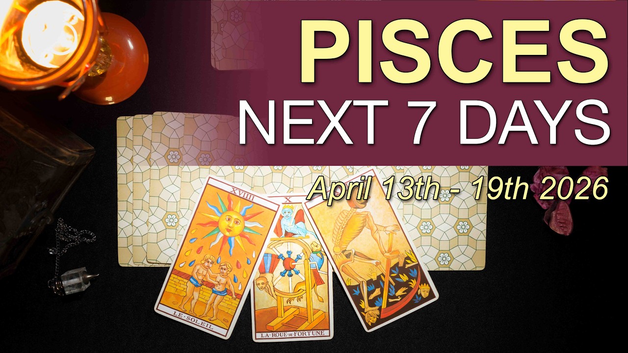 PISCES Weekly Tarot &lsquo;A POWERFUL TURNING POINT!&rsquo; April 13 - 19 2026 Intuitive Spiritual Guidance ✨
