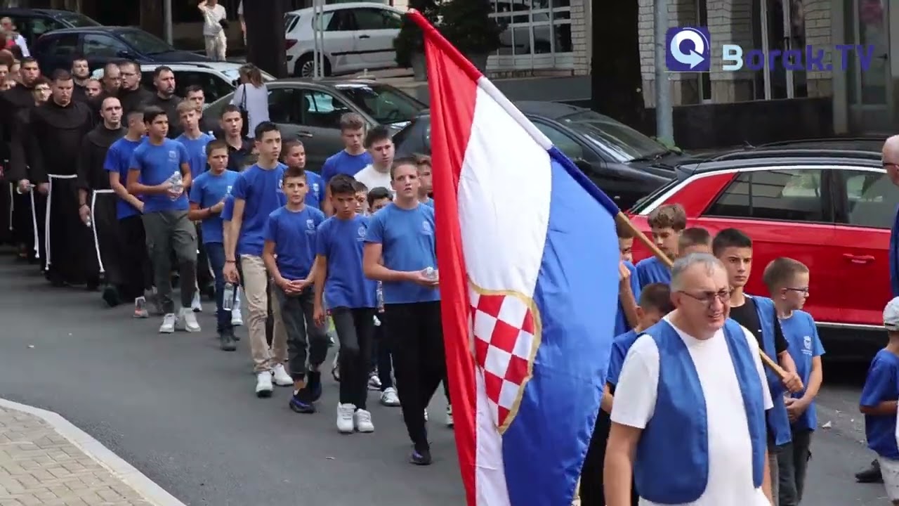 Procesija na uočnicu Velike Gospe u Širokom Brijegu | 2025.