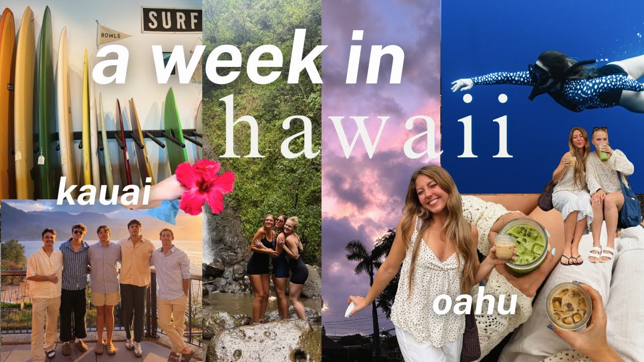 LIVING MY SOUL SURFER DREAMS | new friends, coffee tasting, exploring oahu & kauai etc. 