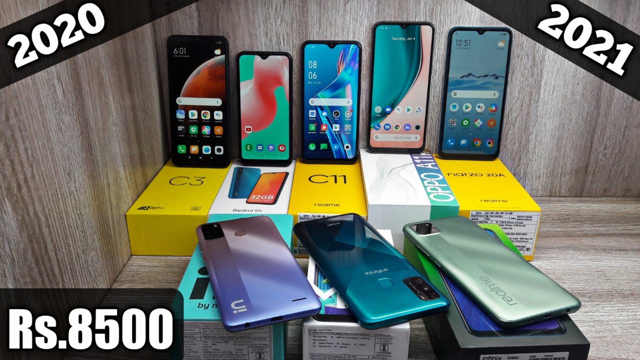 Best Budget Mobiles Under Rs.8500 - 2020