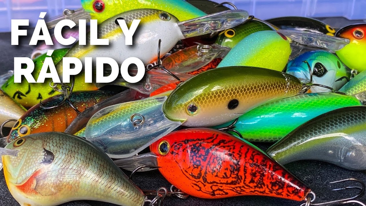 PESCA MÁS! Como elegir el color correcto de tu CRANKBAIT (CURRICAN)