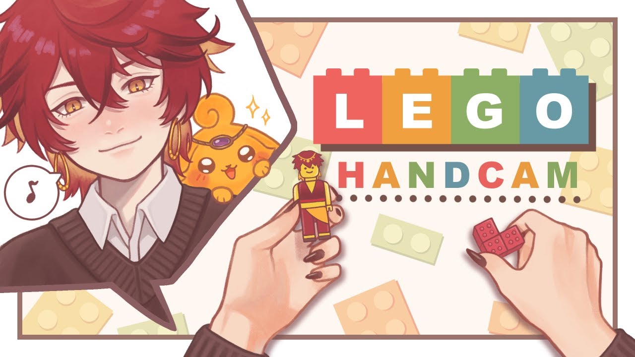 【Lego Handcam】Let's make up for White Day!