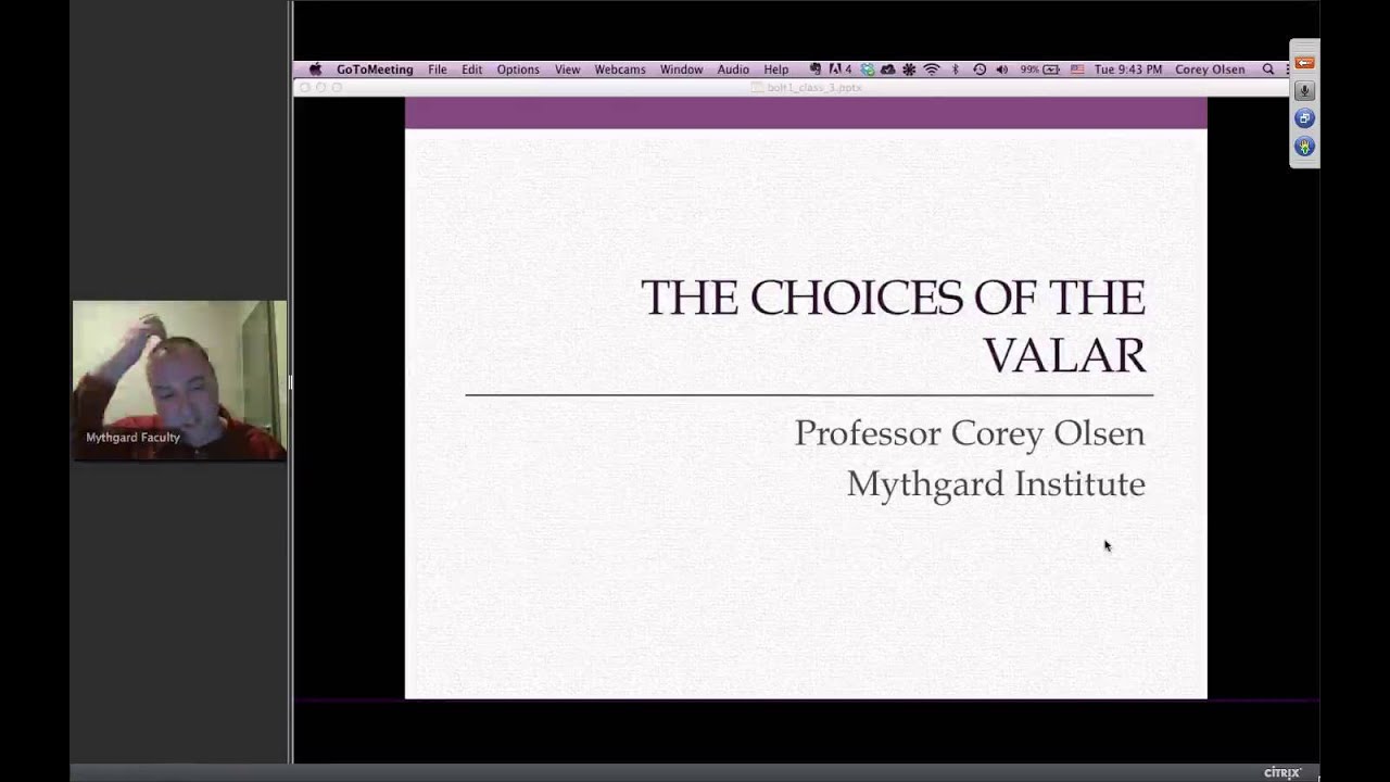 The Book of Lost Tales Part 1, Session 3 - The Choice of the Valar