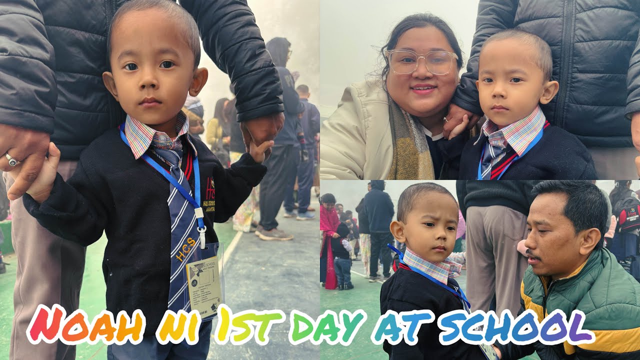 Ani GUDU(Bai ni bwsla okra) ni School ni puila din || Holycross School  || Resma Debbarma Vlogs ❤️