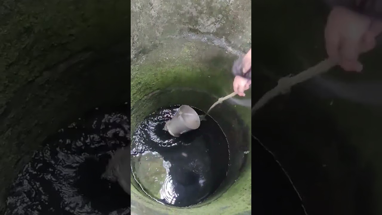 Well our sources of Water|Kuan se pani nikalna