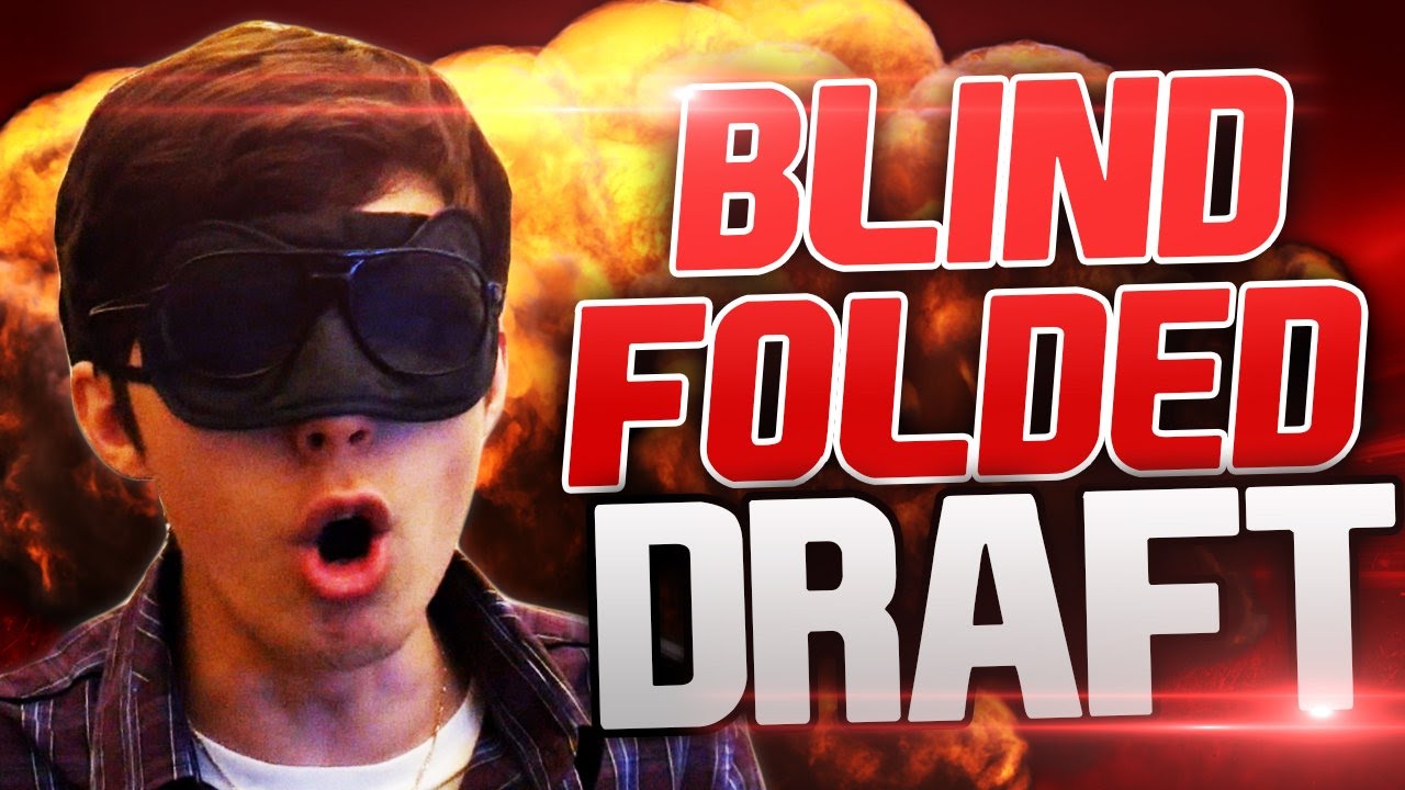 BLINDFOLDED DRAFT! MADDEN 16 DRAFT CHAMPIONS