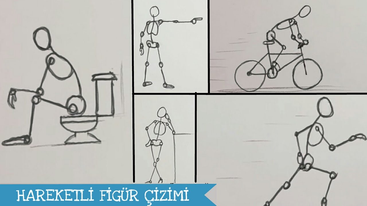 Çizim Ders 11 / Hareketli Figür Çizimi