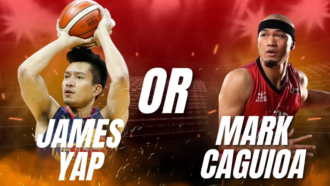 KANINO KA? James  Yap o Mark Caguioa?