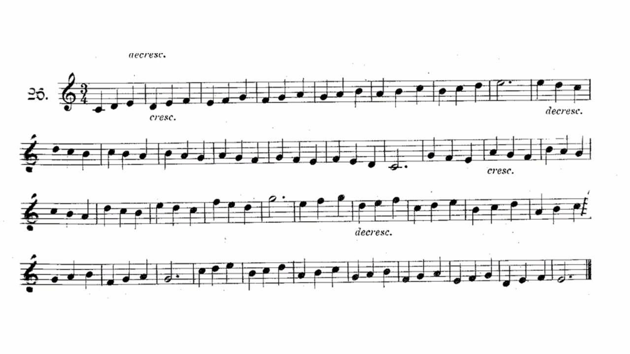 arban trompeta ejercicios N° 26