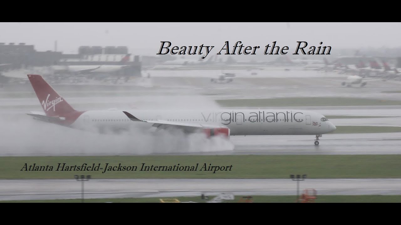 Beauty After the Rain - Planespotting at Atlanta Hartsfield-Jackson International Airport