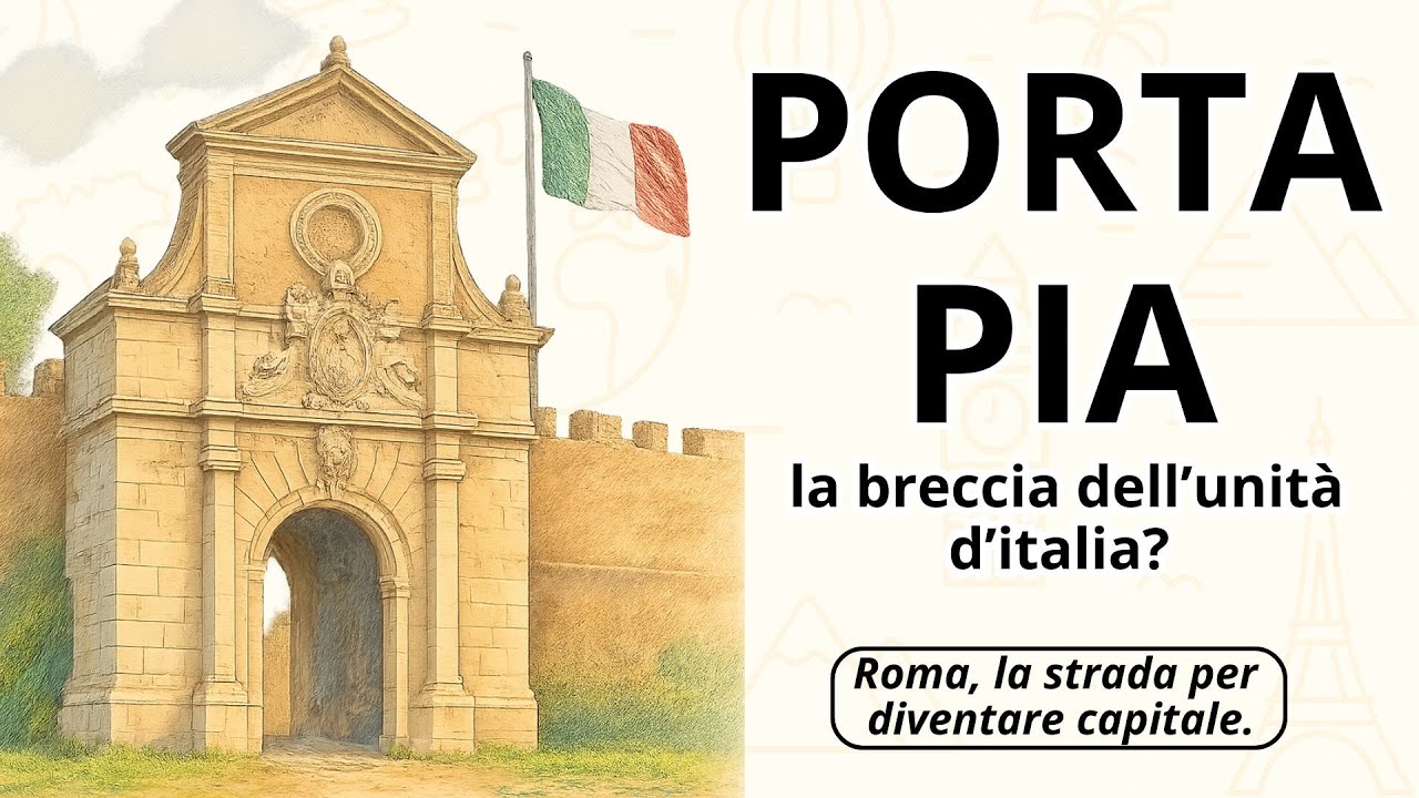 La Breccia di Porta Pia: il giorno che cambiò Roma e l’Italia 🇮🇹 | Italiano Facile | Easy Italian