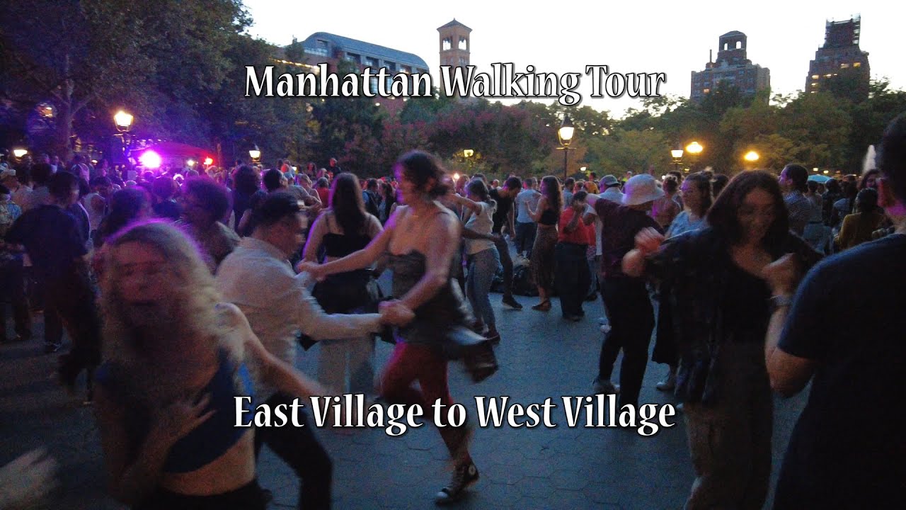 Manhattan Walking Tour - East Village to West Village #manhattan #newyorkcity #manhattanwalkingtour