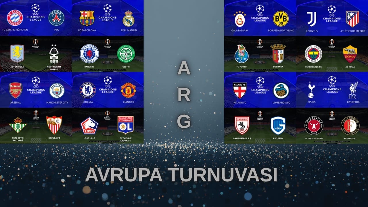 ARG AVRUPA TURNUVASI BAŞLIYOR. İYİ SEYİRLER DİLİYORUM.