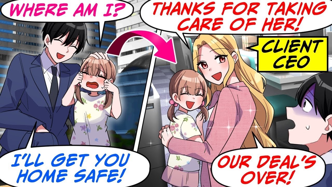I Helped a Lost Kid During Work! Turns Out She’s the Client CEO’s Daughter...[RomCom Manga Dub]