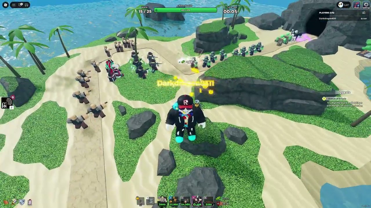 Typical youtuber plays an untypical Tower Defense Game on Easy mode. (TDS Gameplay)