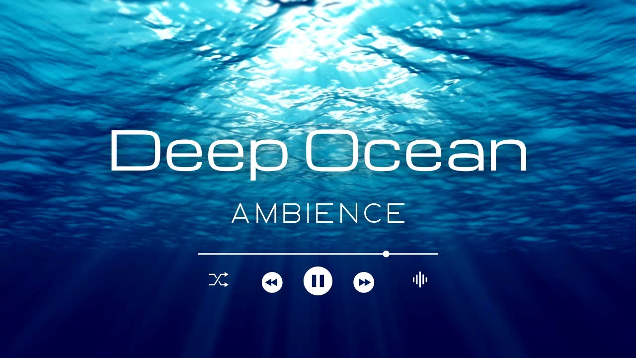 Deep Ocean Ambience for Sleep & Relaxation (23:23) | Gentle Reiki Energy
