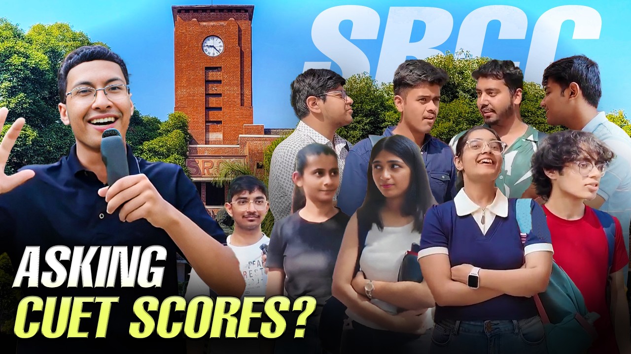 Asking CUET SCORE in SRCC 🤩 | CUET Strategy from Toppers