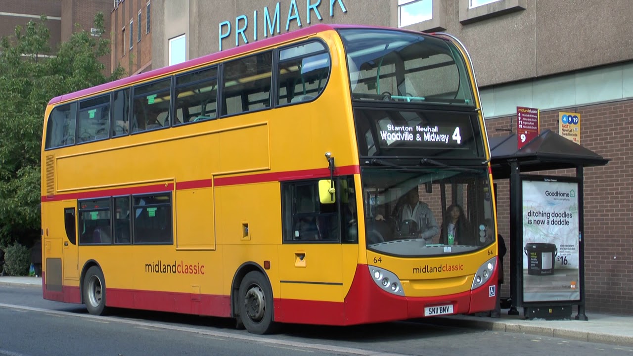 BURTON ON TRENT BUSES FILMED SEPT 2019 BY DAVE SPENCER OF PMP