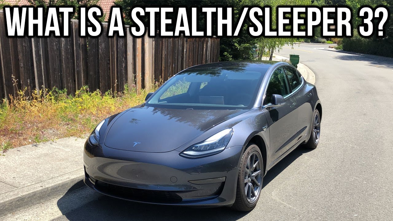 What the Heck is a Stealth/Sleeper Tesla Model 3? And How to Get One!