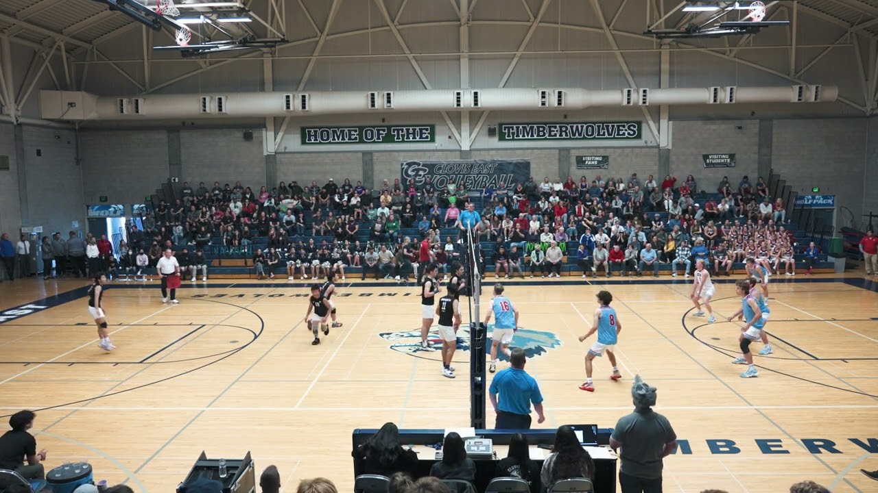 Clovis East vs Buchanan Boys Varsity Volleyball Semi Finals 5 10 2022 2160p