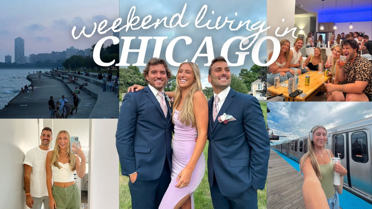 living in chicago: house warming party, wedding, & target runs