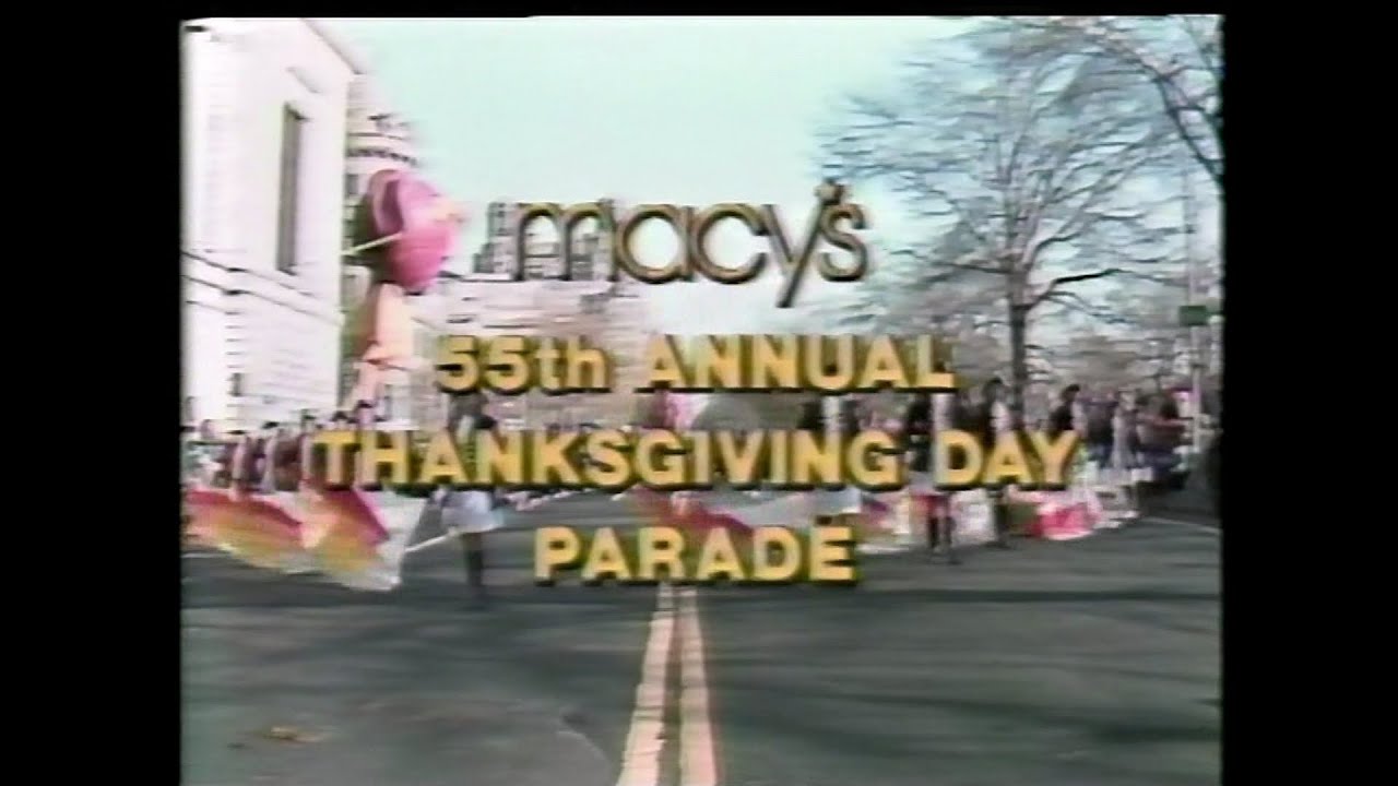 The 55th Annual Macy*s Thanksgiving Parade 11/26/81 (HQ 1080p)