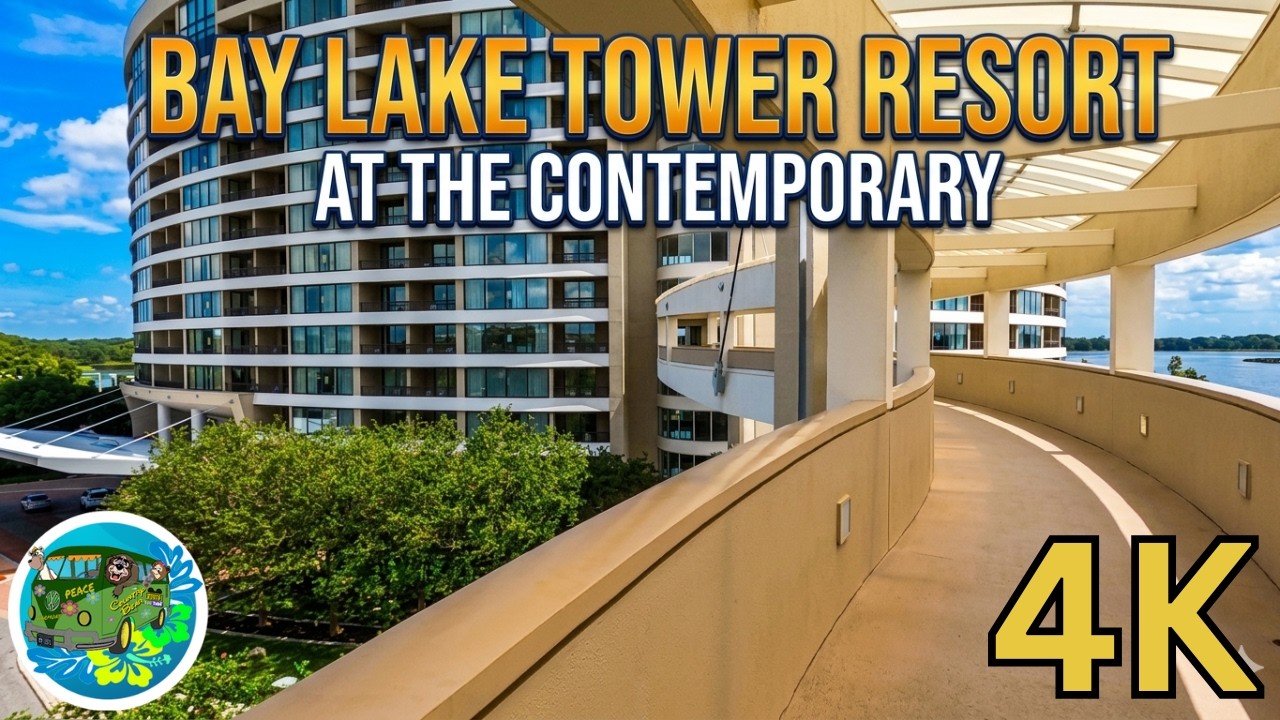 Disney's Bay Lake Tower Resort at the Contemporary | Walkthrough | POV