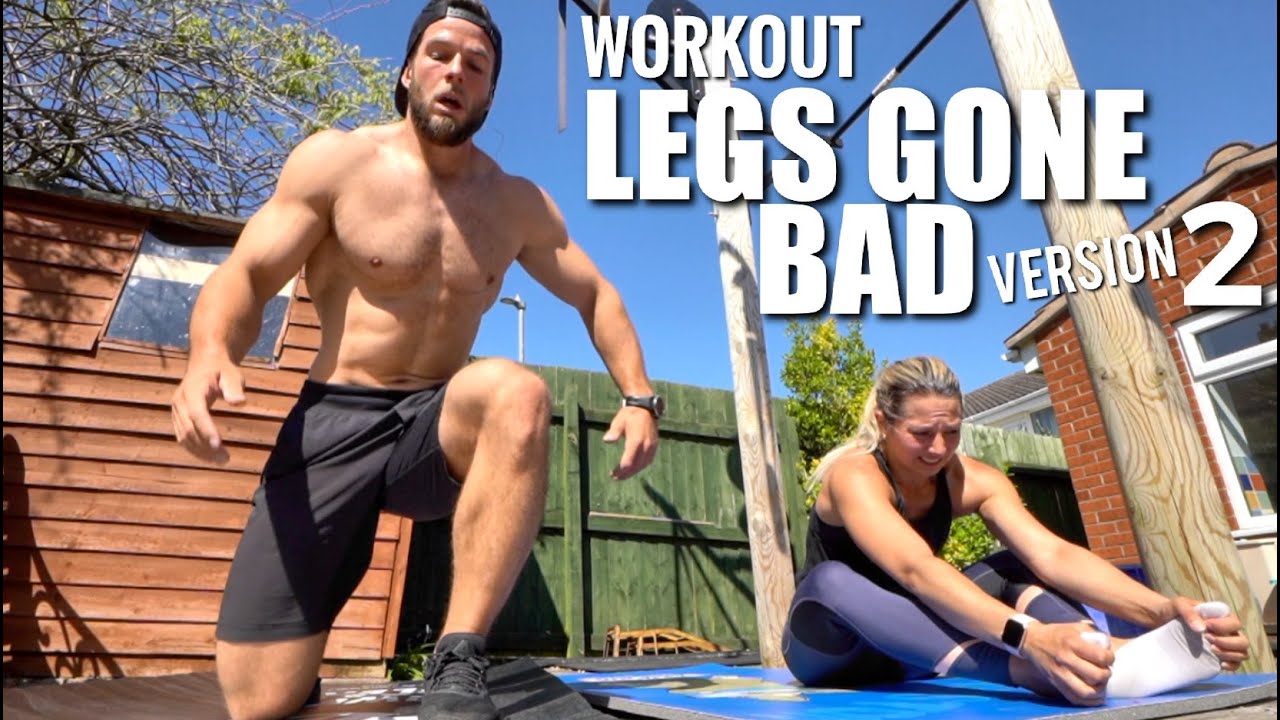 ULTIMATE HOME LEG CROSSFIT® WORKOUT - No Equipment Needed