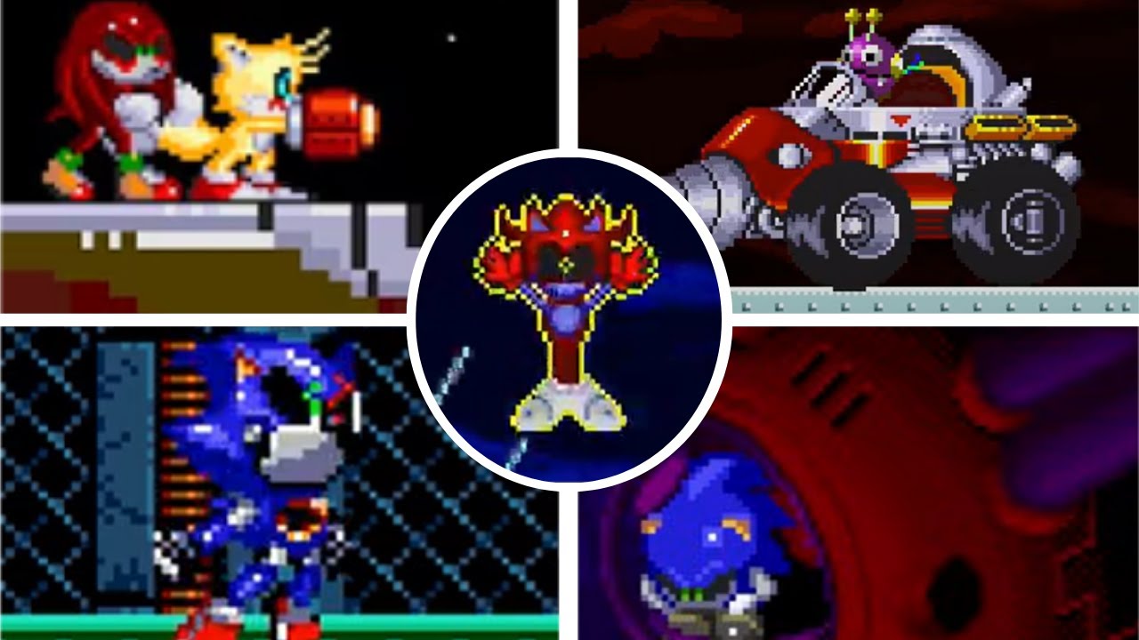 Sonic.Hex Infected Menace -Todos los Jefes (Versión 1.2.9)