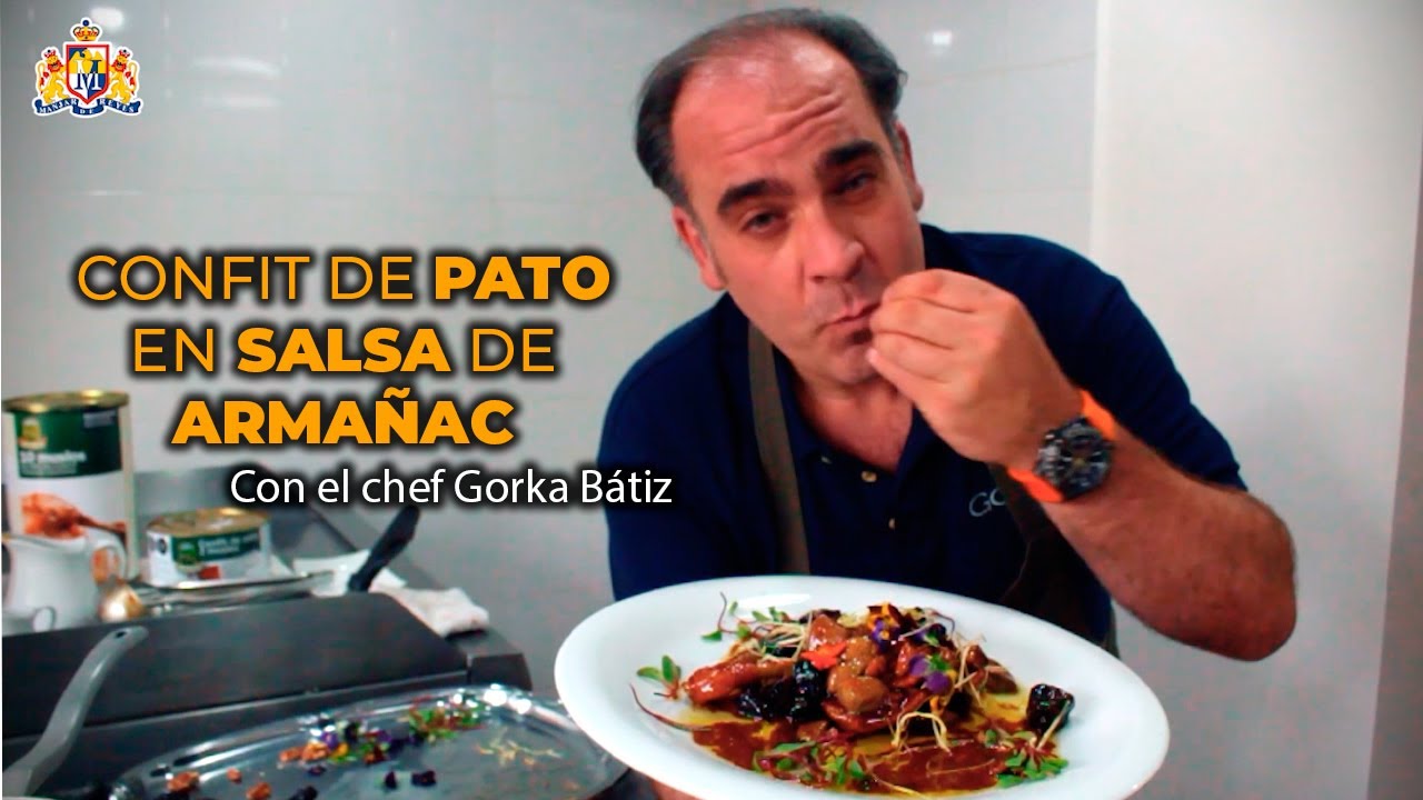 ¿Cómo preparar Confit de Pato? con el chef Gorka Bátiz