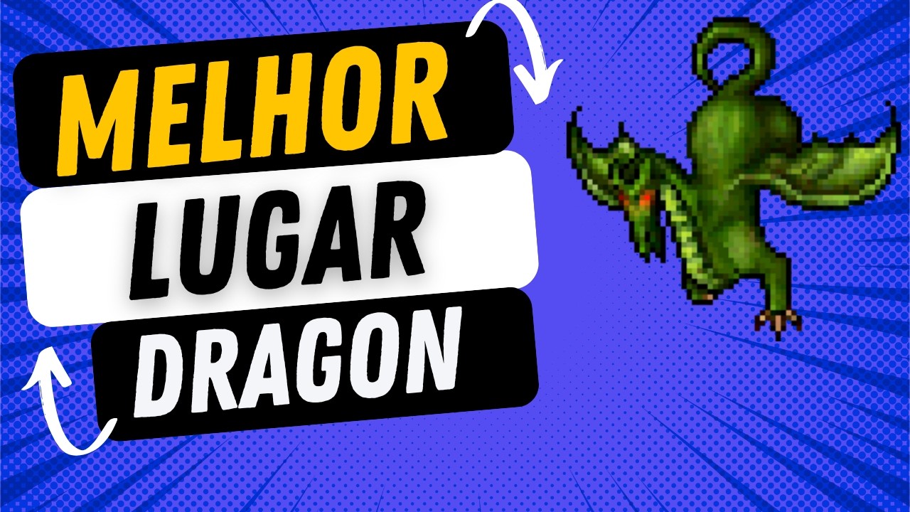 Melhor Lugar Pra Ca&ccedil;ar Dragon Tibia Hunt TASK e Bestiary