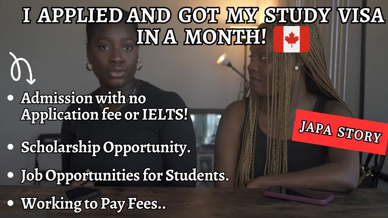 I Got My Canadian Study Visa In a Month. No Application Fee, No IELTS.