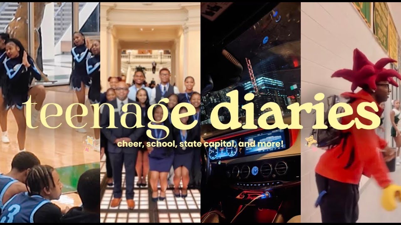 TEENAGE DIARIES 002 | lovejoy vs morrow | out to eat | school | friends | cheer