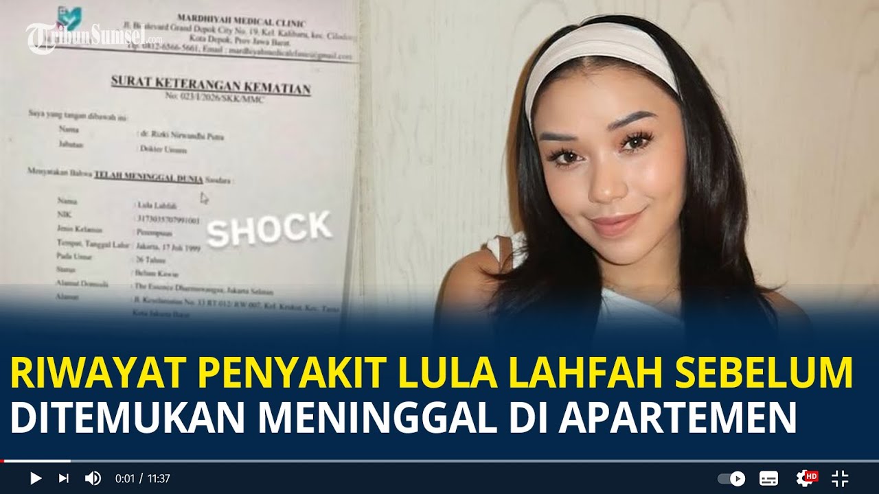 Riwayat Penyakit Lula Lahfah Sebelum Ditemukan Meninggal Dunia di Apartemen, Sempat Didiagnosa ISK