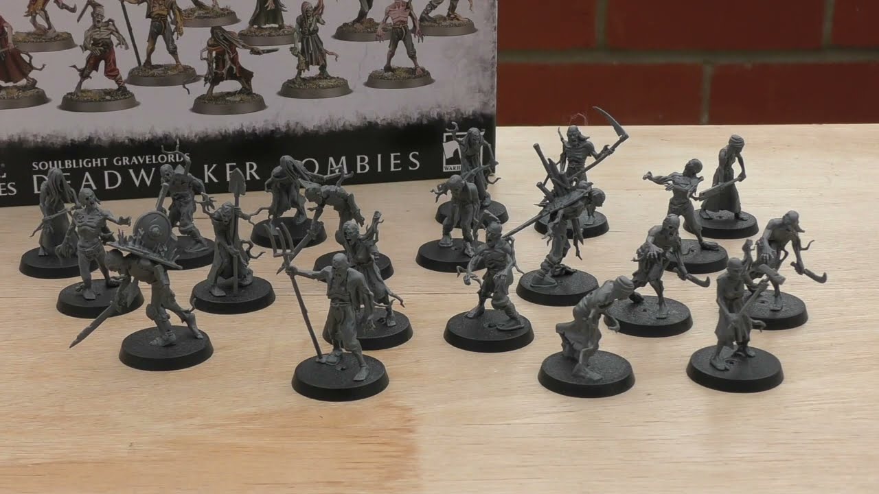 Deadwalker Zombies - Soulblight Gravelords - Review (AoS)
