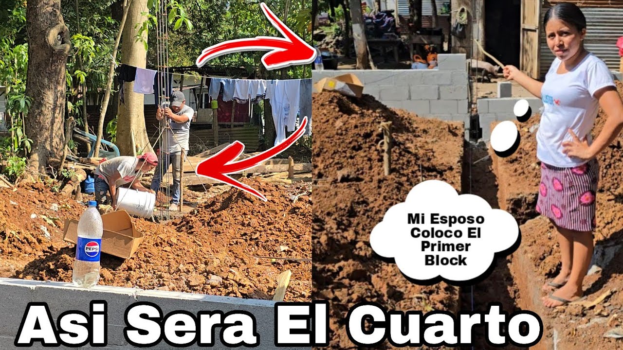 Primeramente Dios Ya Tendrá Su Casita Rosita🏠Asi Va La Construcción De La Casita